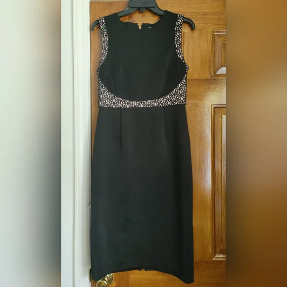 calvin klein dress with gold zipper Calvin Klein Green Dress With Back Zipper main image 1